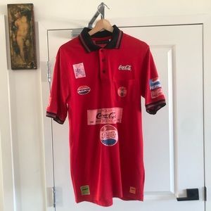 Coca Cola Pepsi vintage logo shirt
